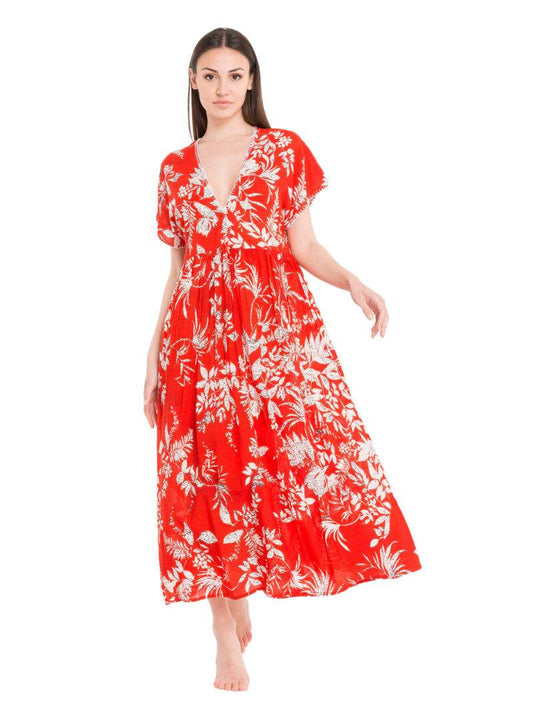 Abito Lungo Donna DA22-039 David - evabiancheria