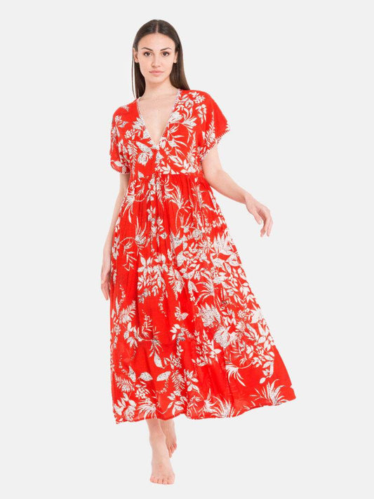 Abito Lungo Donna DA22-039 David - evabiancheria