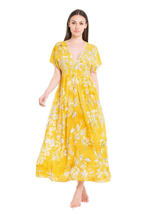 Abito Lungo Donna DA22-039 David - evabiancheria