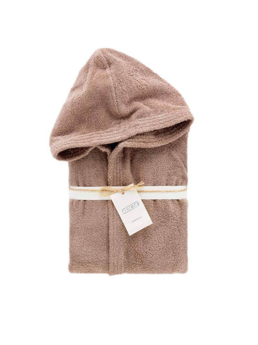 Accappatoio con cappuccio Bagno GLAMOUR ACC Riviera - evabiancheria