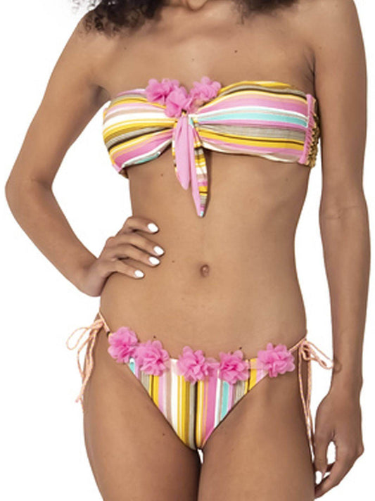 Bikini Fascia Preformata Donna VI23-006 Vacanze Italiane - evabiancheria