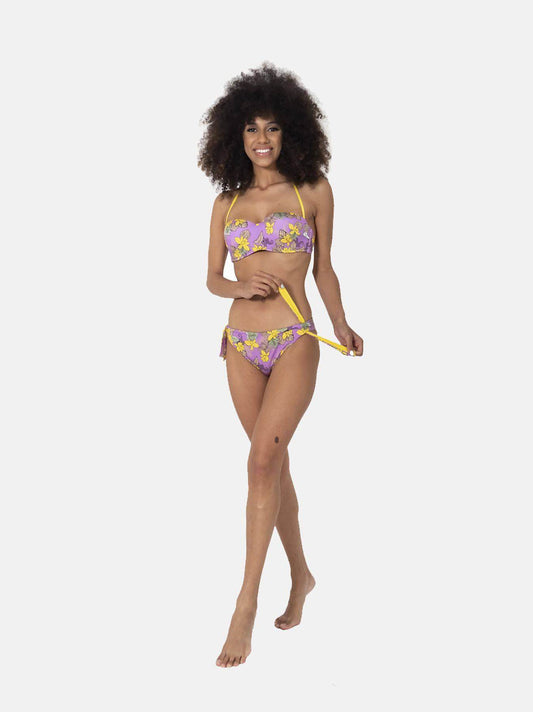 Bikini Fascia Preformata Donna VI23-028 Vacanze Italiane - evabiancheria