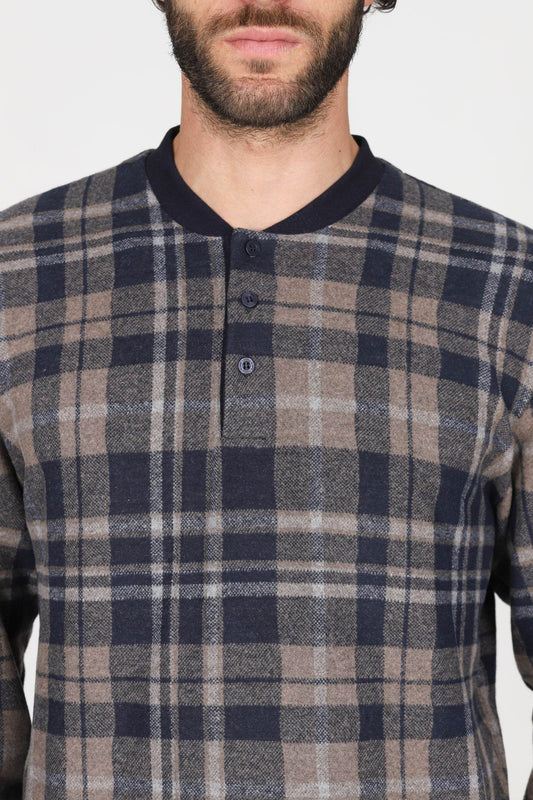 Pigiama Serafino Uomo Narcao JAL698 Julipet - evabiancheria