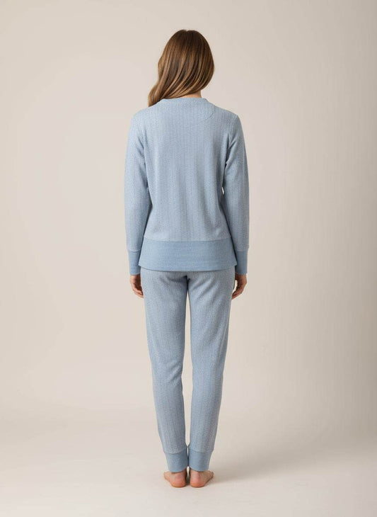 Pigiama Serafino Donna I2640 Fida - evabiancheria