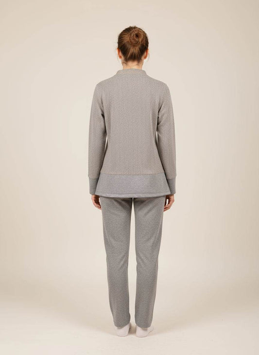 Pigiama Serafino Donna I2640 Fida - evabiancheria