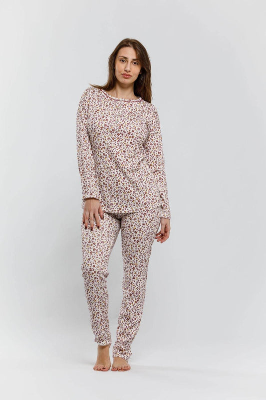 Pigiama Serafino Donna I2555 Fida - evabiancheria