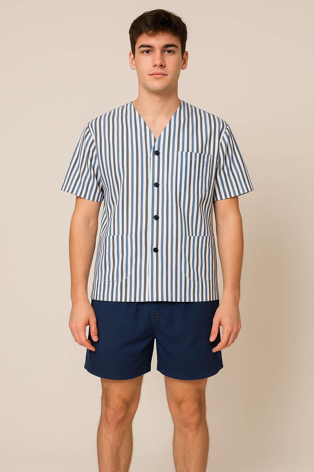 Pigiama 3 pezzi Uomo Narciso 3pz Crispo - evabiancheria