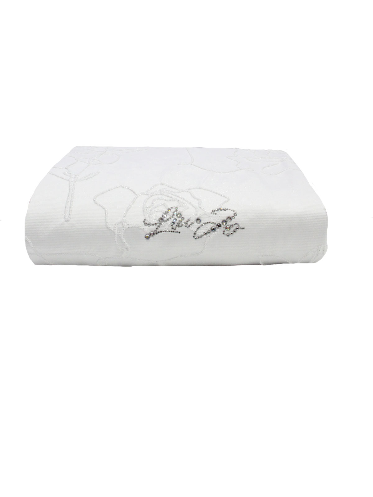 Copriletto jacquard Biancheria Rose LJ LL2988 Liu Jo Home