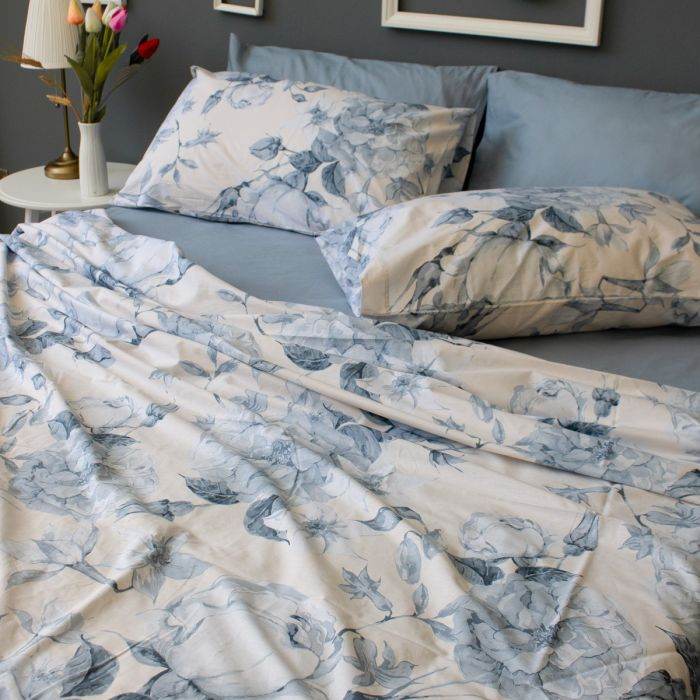 Lenzuola Stampato Biancheria Valencia Cpl Maestri Cotonieri - evabiancheria