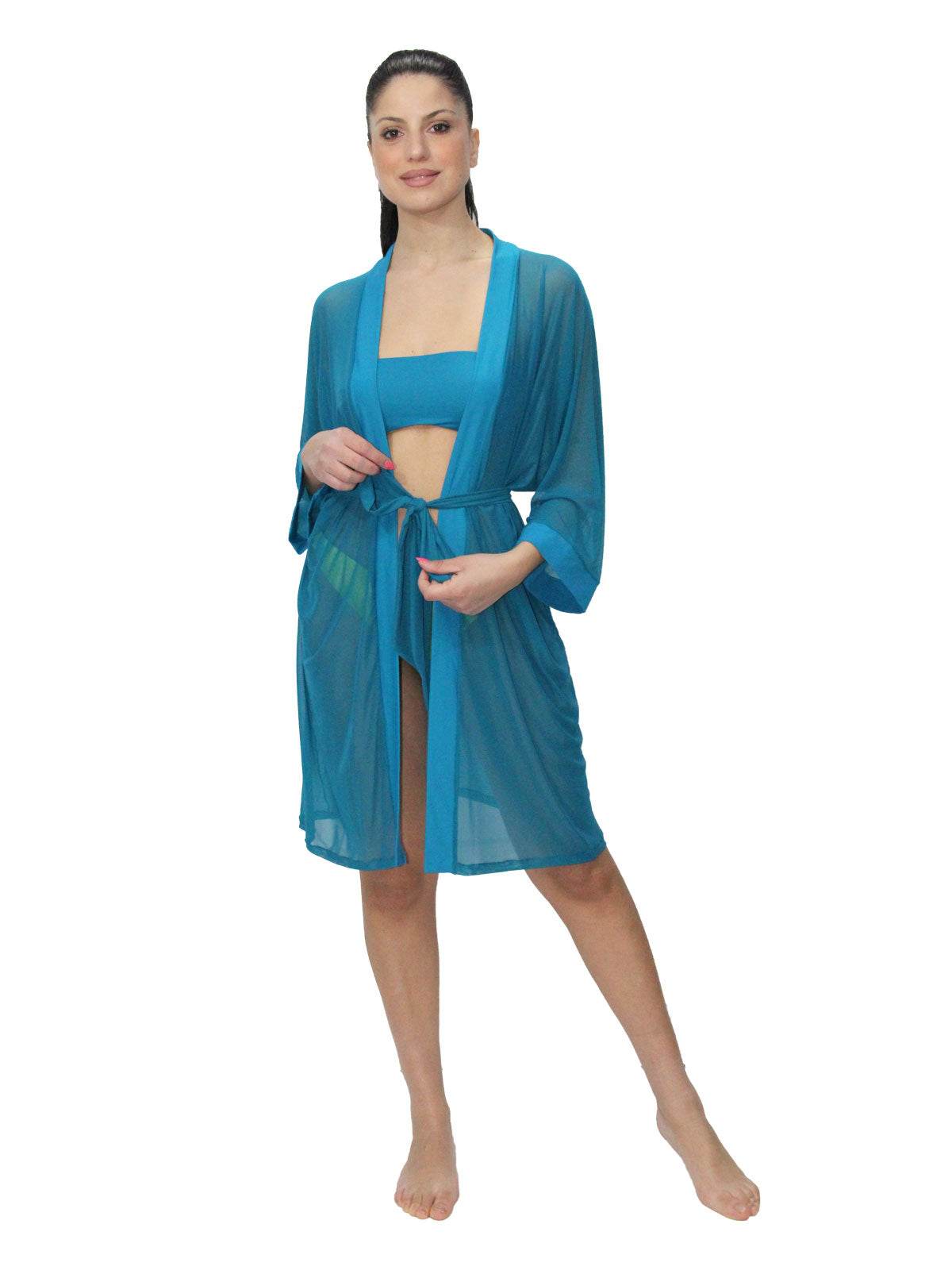 Abito Kimono Donna H256 Huitre - evabiancheria