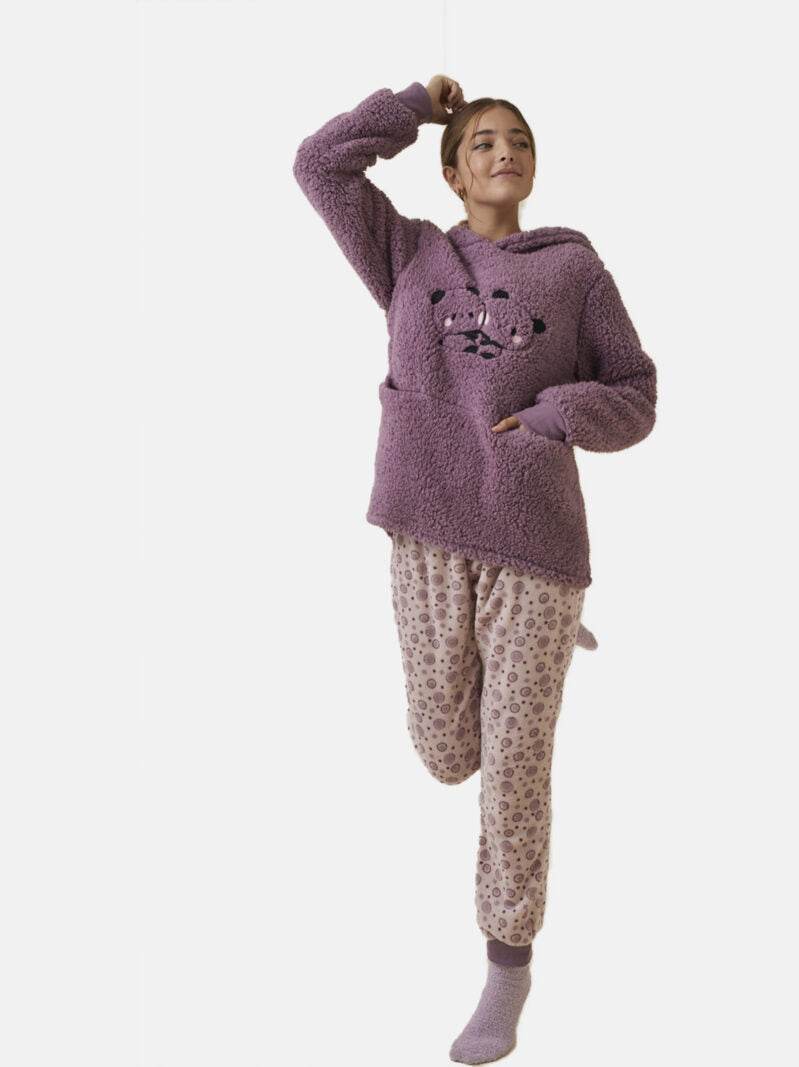 Pigiama Lungo Donna N14732 Promise - evabiancheria