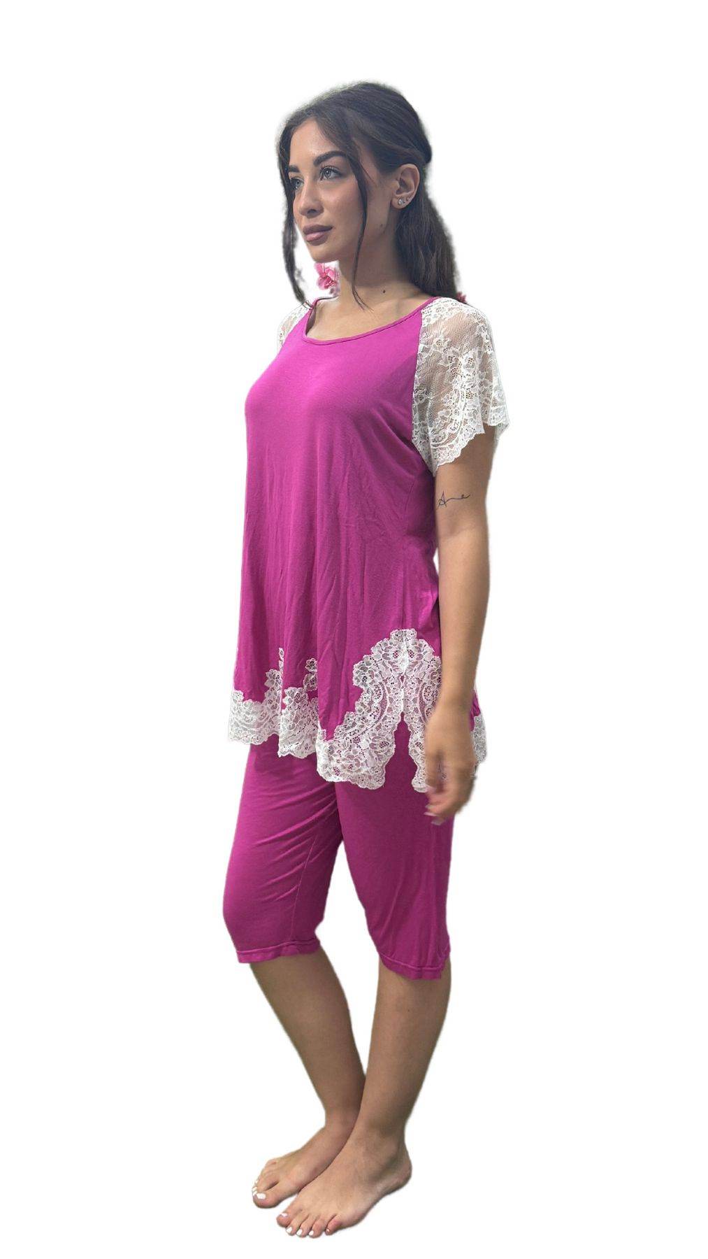 Pigiama pinocchietto Donna 6477 Clara Rossi Firenze - evabiancheria