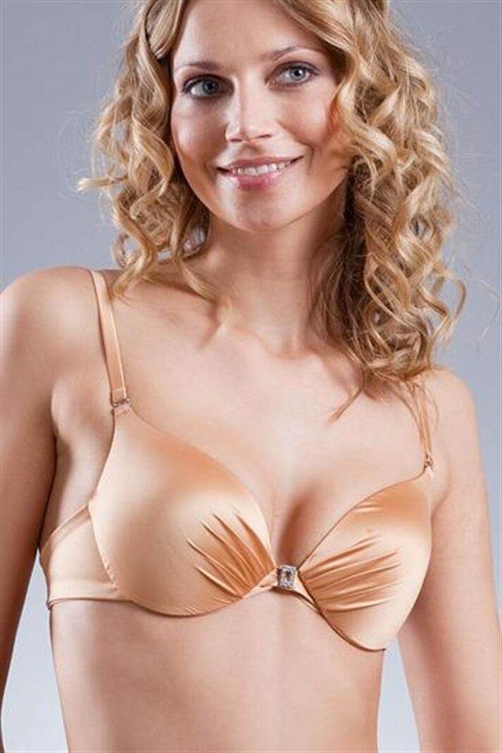 Reggiseno Push-up Donna 99496 Oro Luna Splendida - evabiancheria