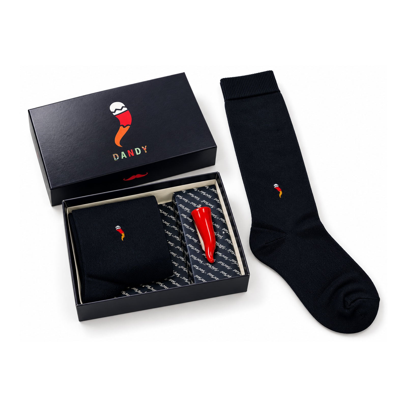 Calze lunghe Tinta Unita Uomo 1152 F Dandy Ironic Socks