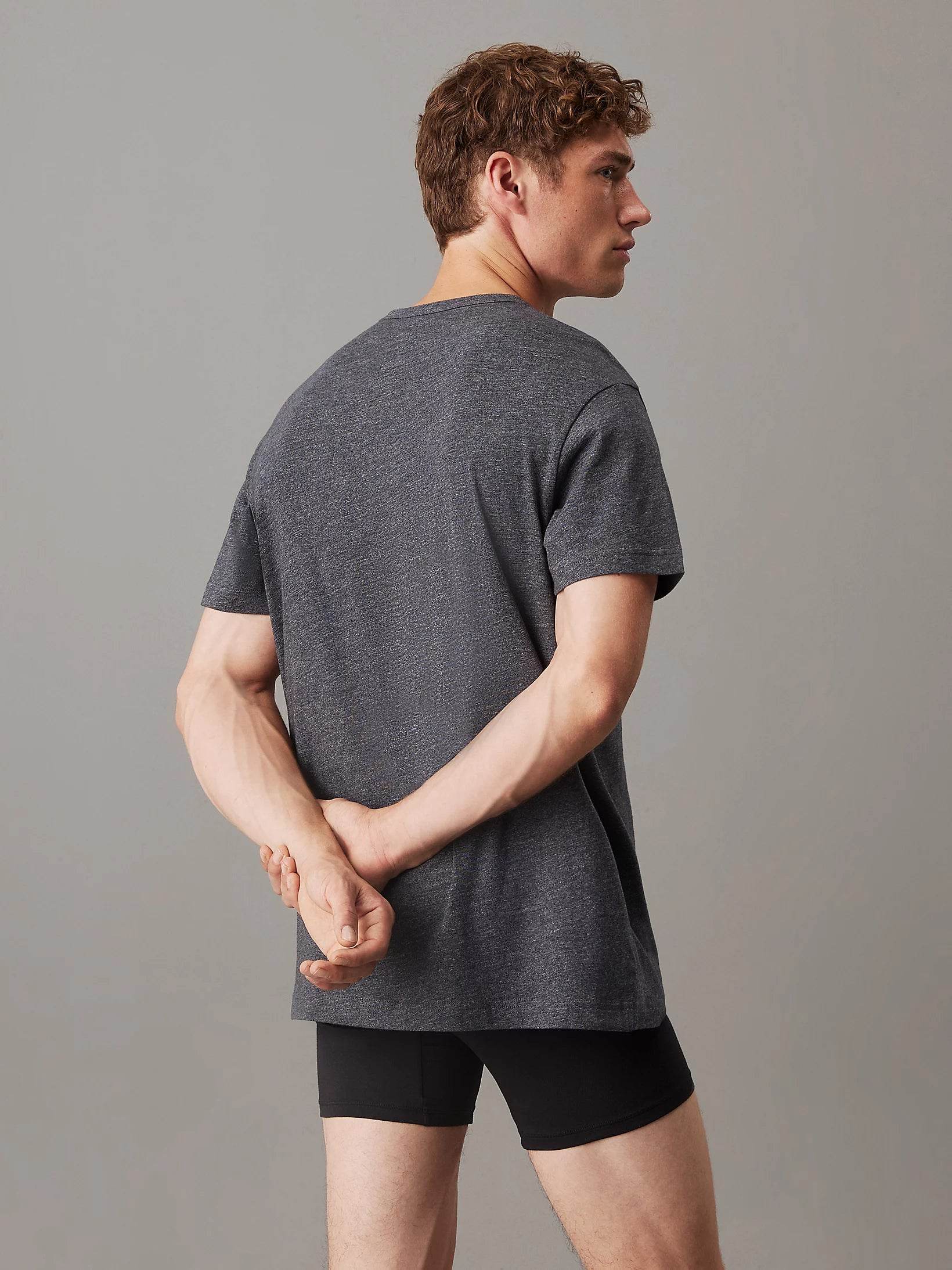 T-shirt Giro collo Uomo NM2748E Calvin Klein - evabiancheria