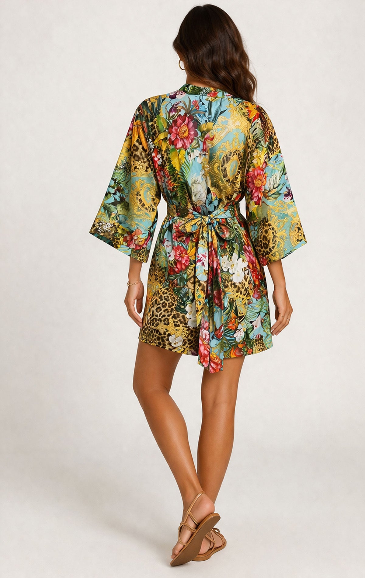 Abito Kimono Donna H106 26 Huitre