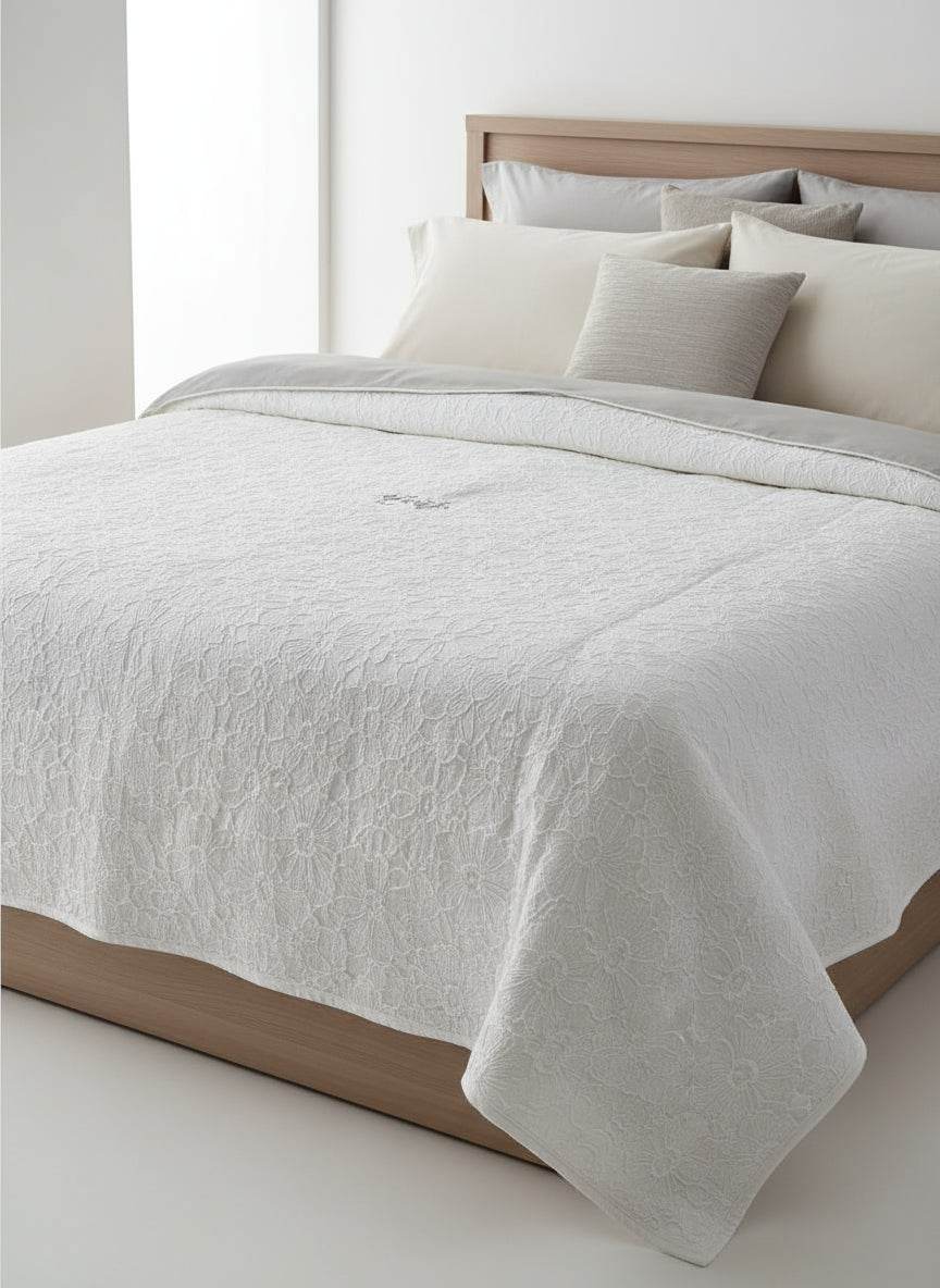 Trapunta jacquard Biancheria Cassiopea LL2404 Liu Jo Home - evabiancheria
