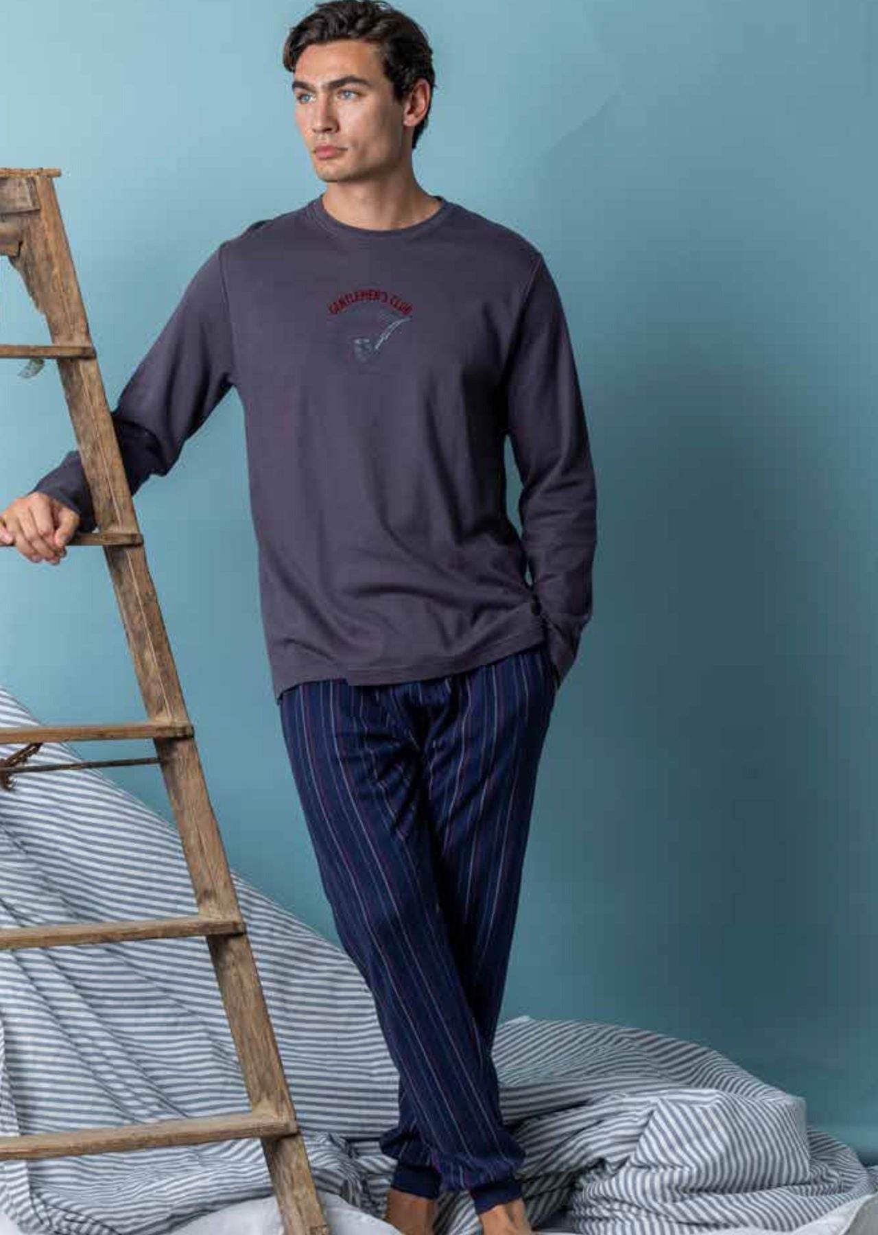 Pigiama Giro collo Uomo 62772 Admas - evabiancheria