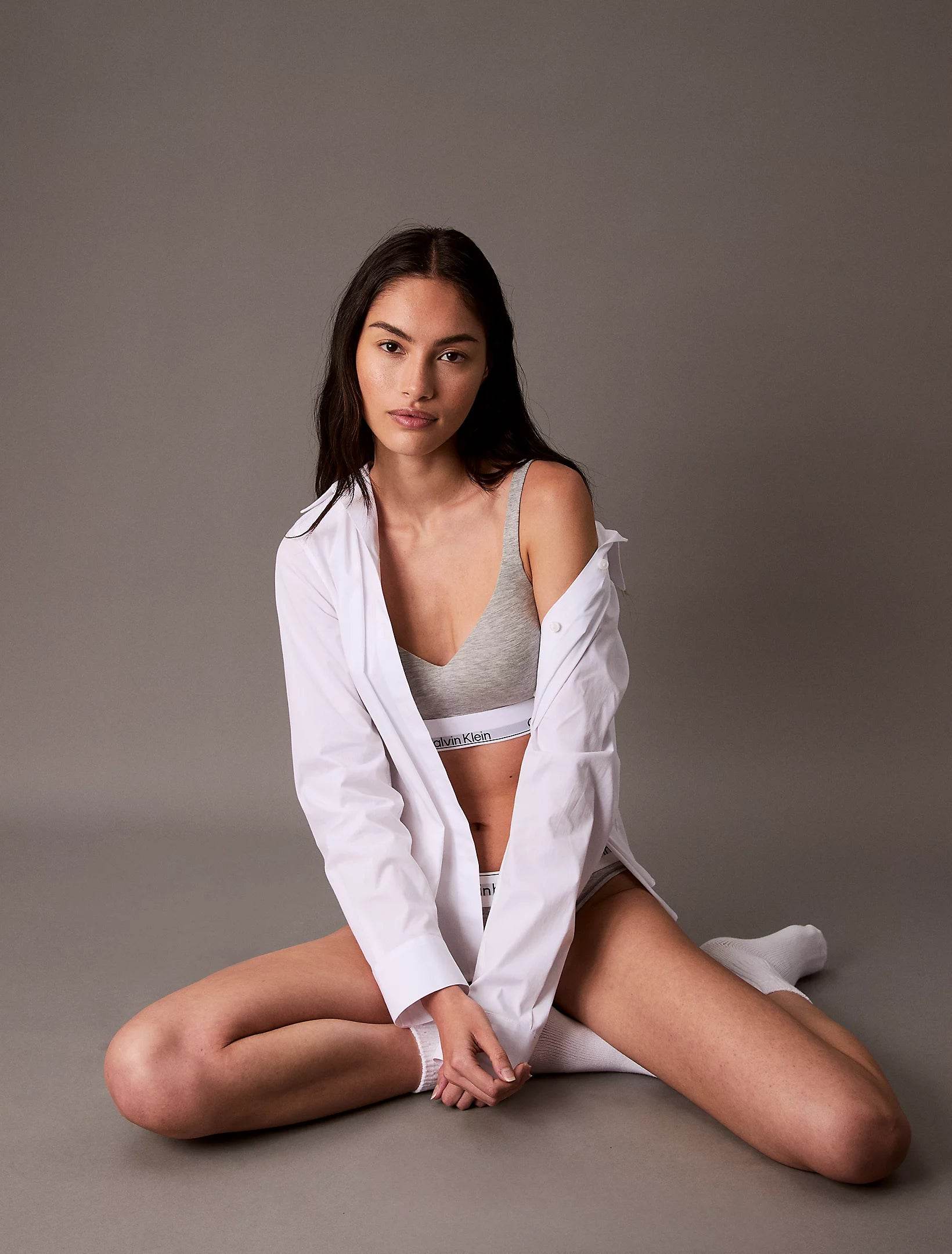 Bralette imbottito Donna QF7900E Calvin Klein - evabiancheria