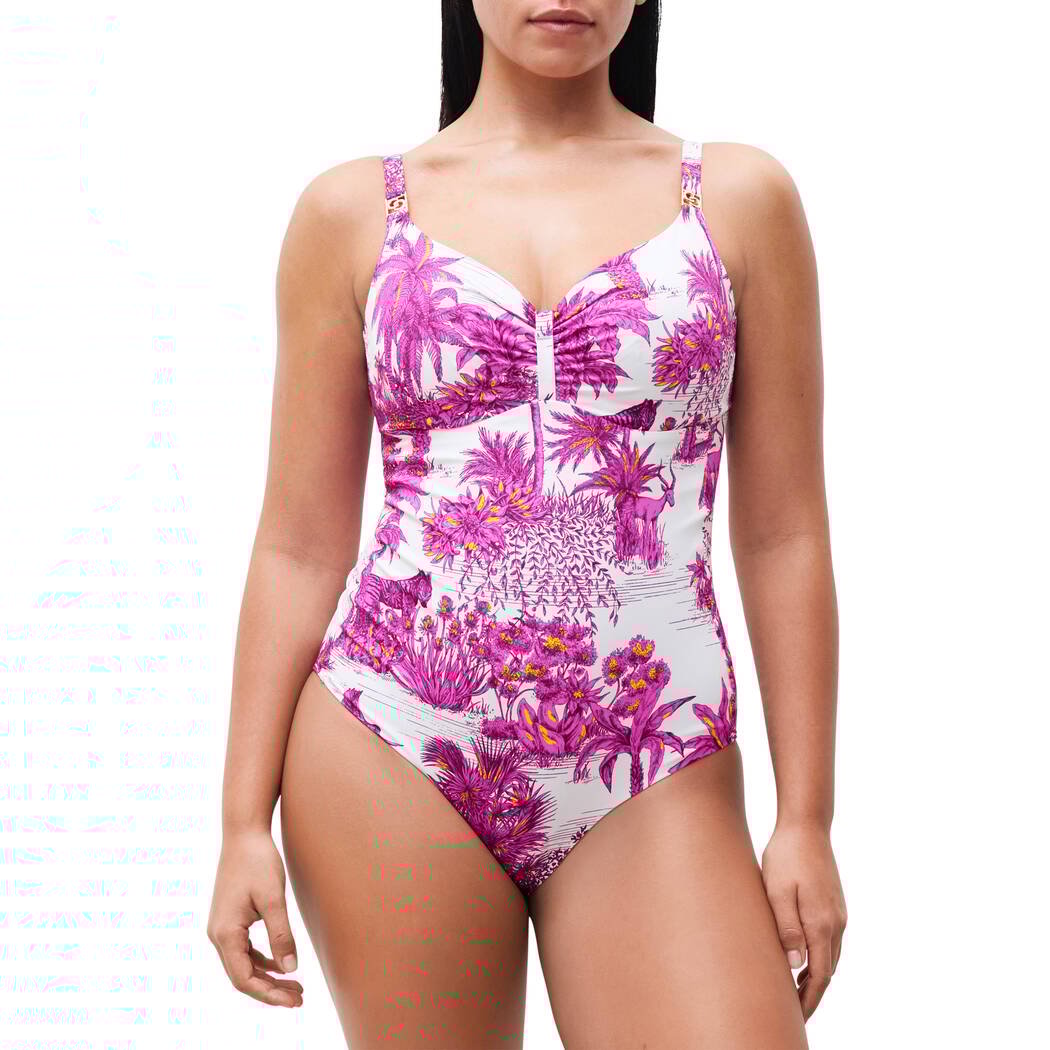 Costume intero Sfoderato con ferretto Donna Sauvage C17UR0 Chantelle