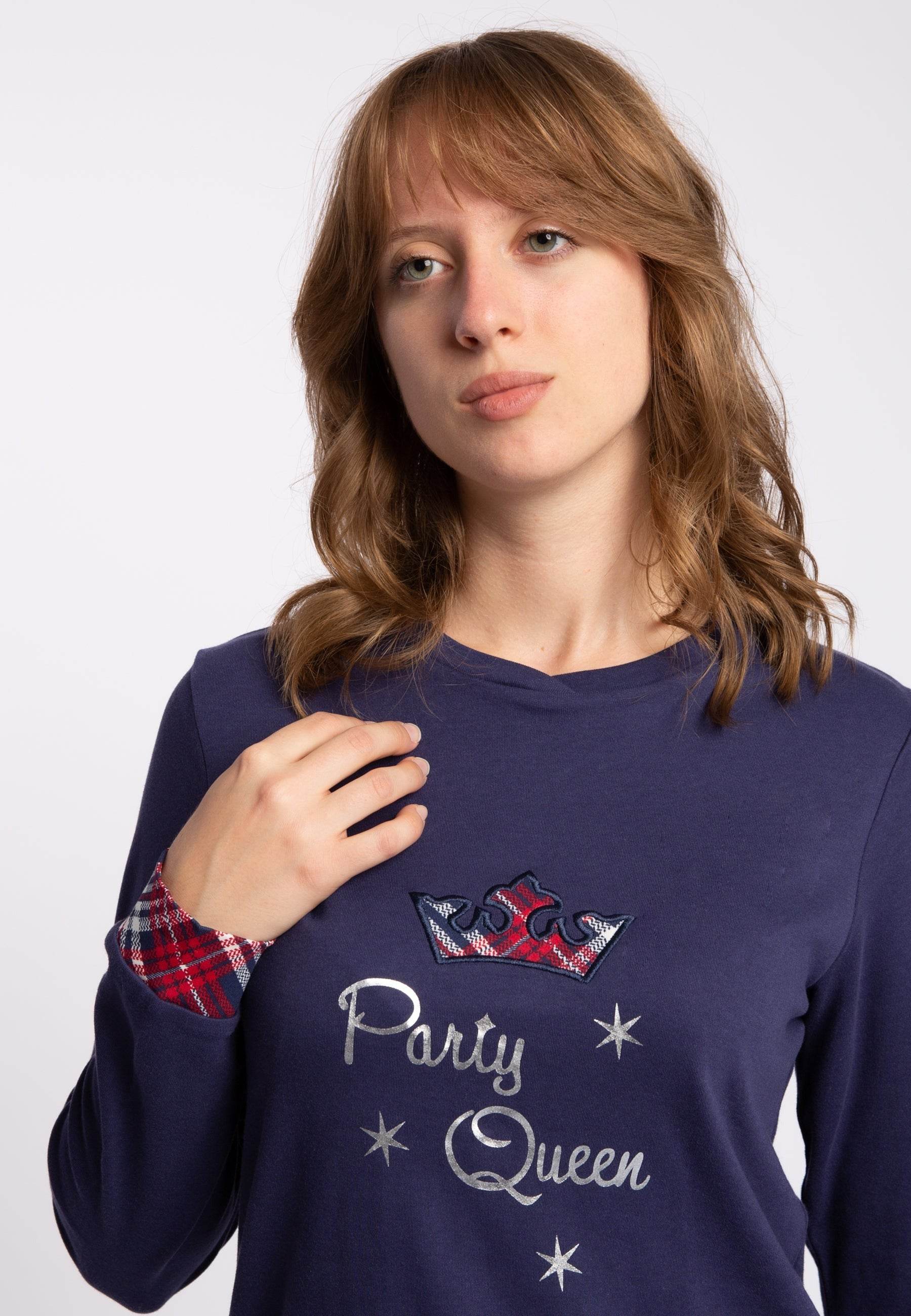 Pigiama Giro collo Donna L0DO2 B Lovable - evabiancheria