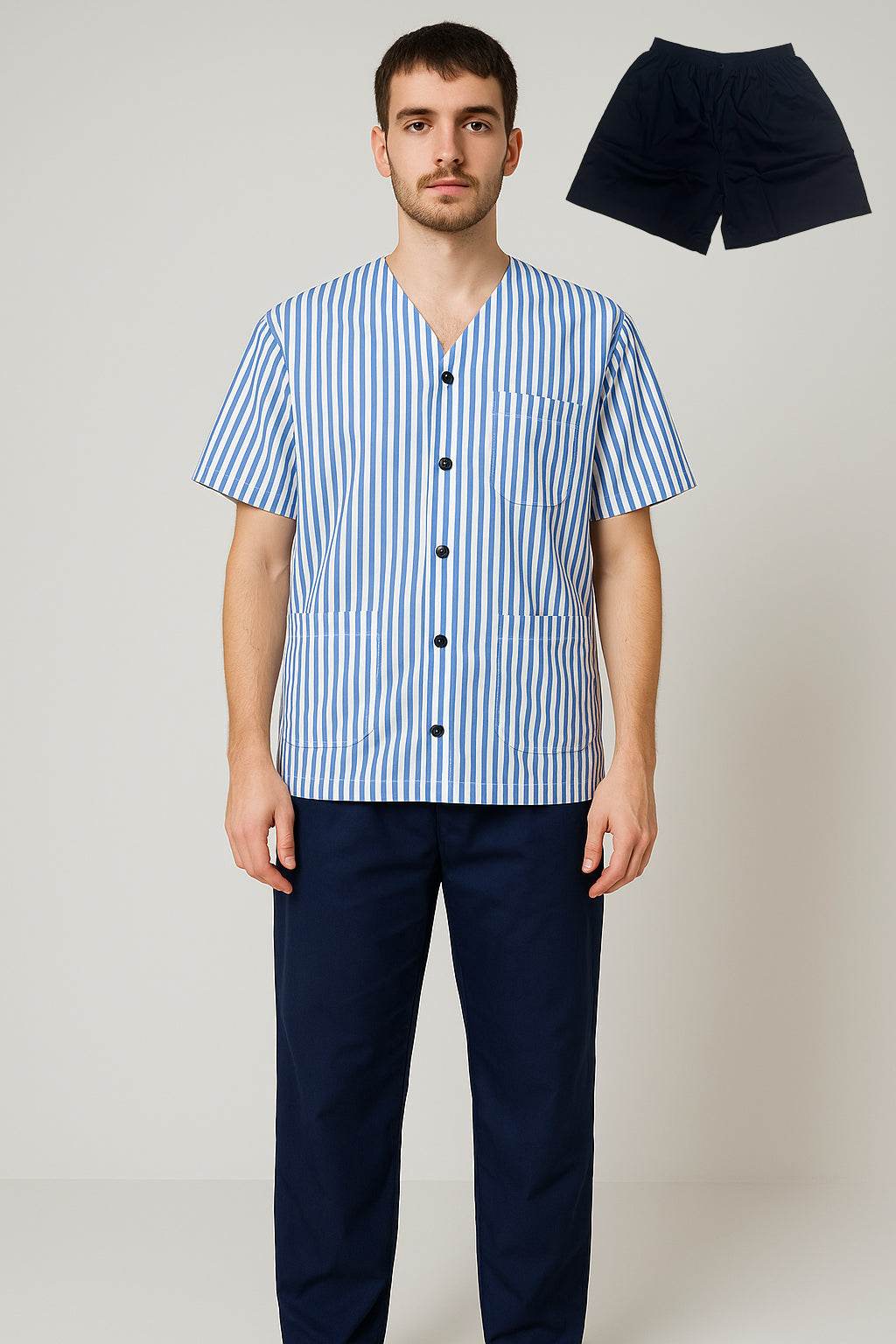 Pigiama 3 pezzi Uomo Narciso 3pz Crispo - evabiancheria