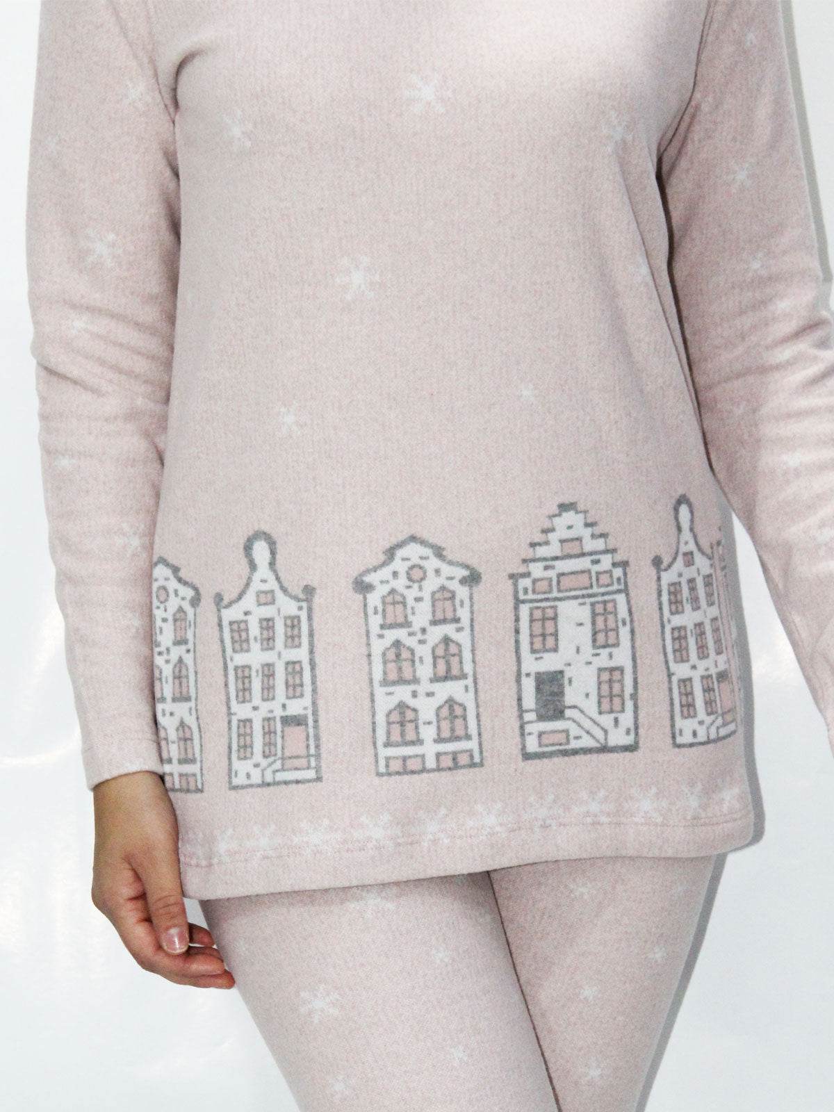 Pigiama Serafino Donna I2507 Fida - evabiancheria