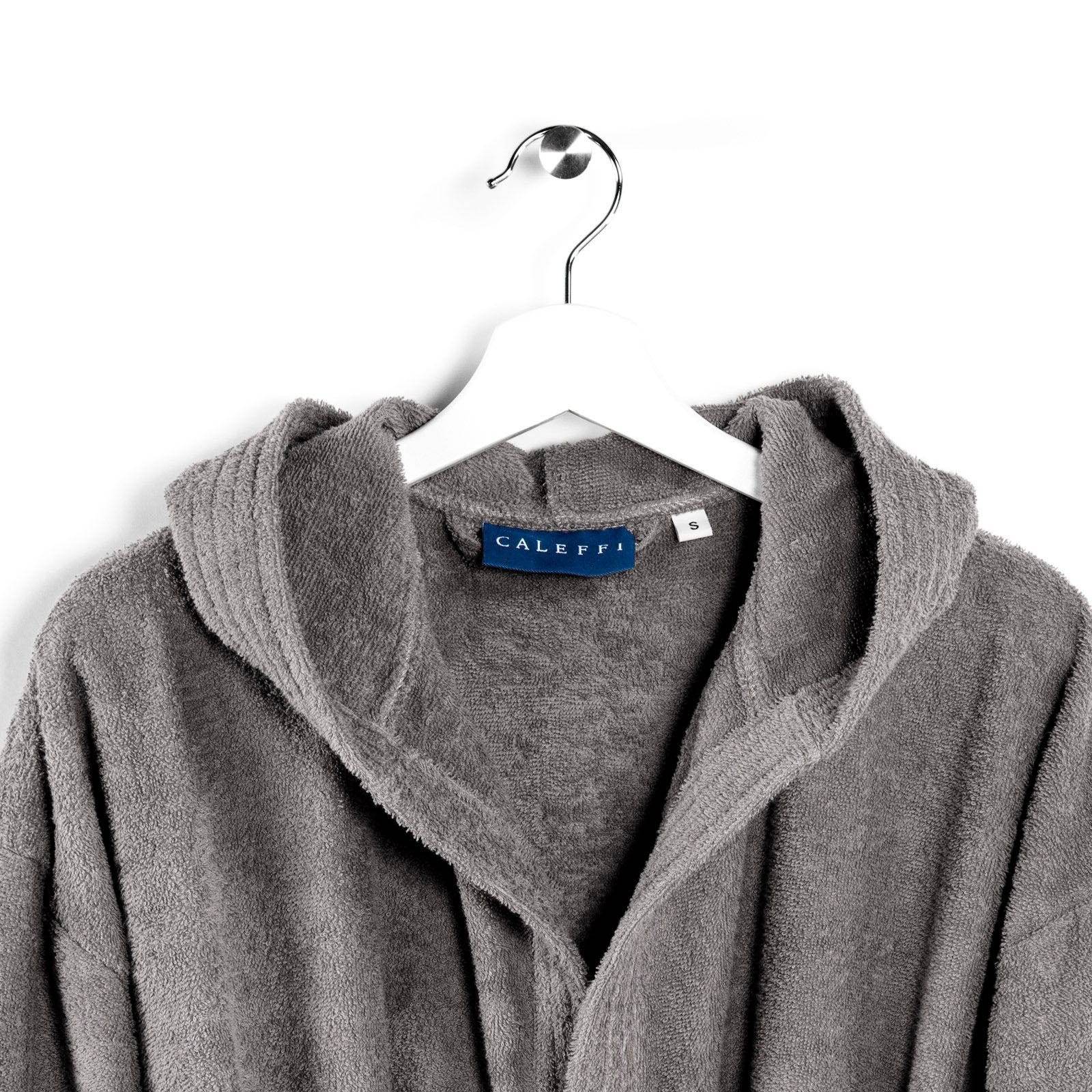 Accappatoio con cappuccio Biancheria Minorca Acc Caleffi - evabiancheria