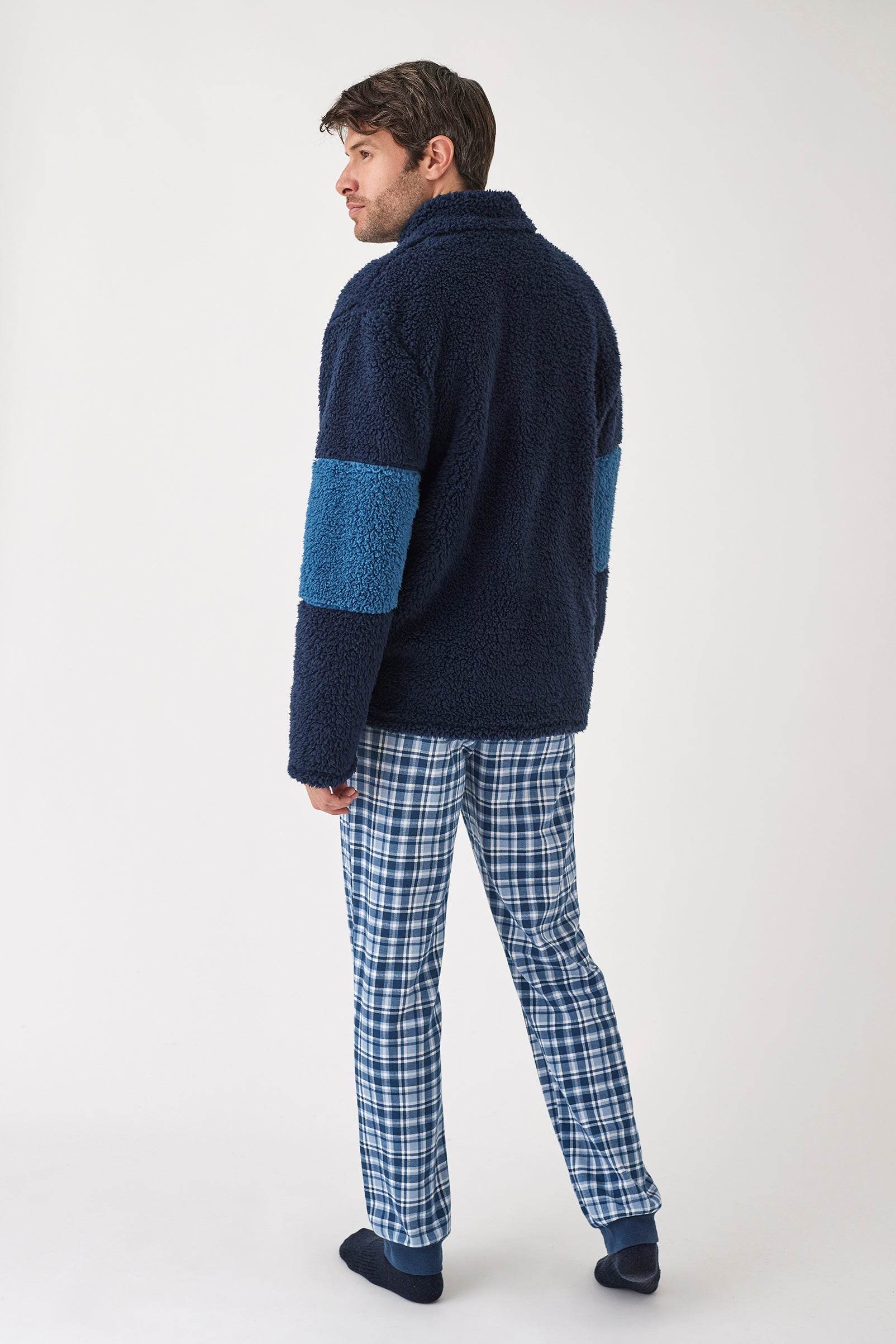 Completo pigiama Pigiama +Giacca Uomo H34643 Promise - evabiancheria