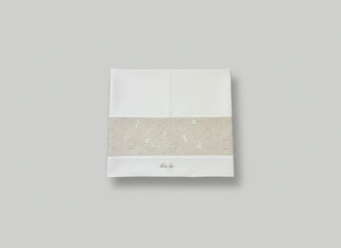 Lenzuola con pizzo Biancheria Cassiopea LL2411 Liu Jo Home - evabiancheria