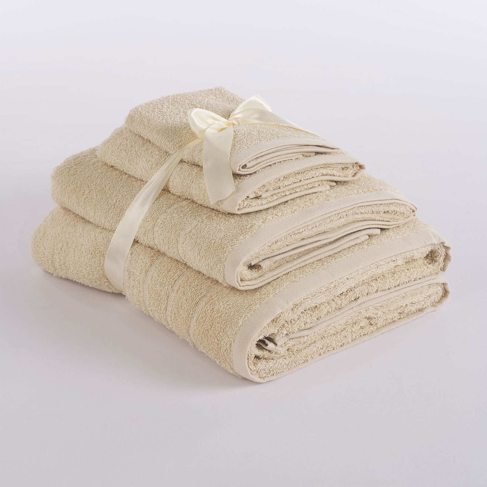 Completo bagno 4 pezzi Biancheria Welness Set 4pz Mae