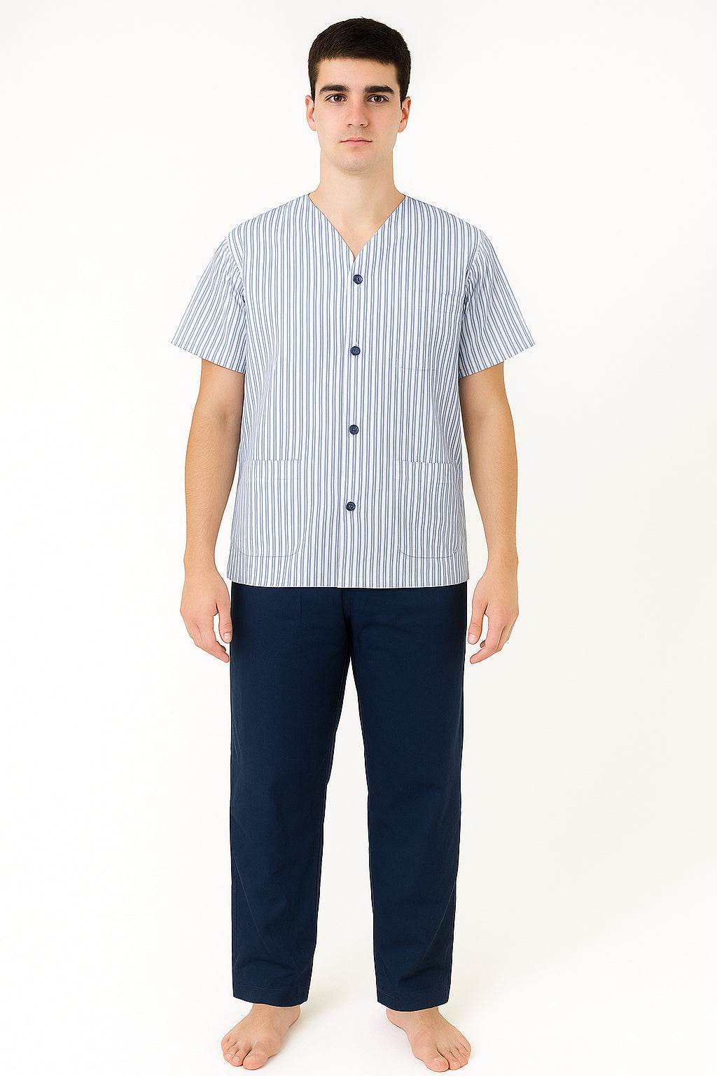 Pigiama 3 pezzi Uomo Narciso 3pz Crispo - evabiancheria