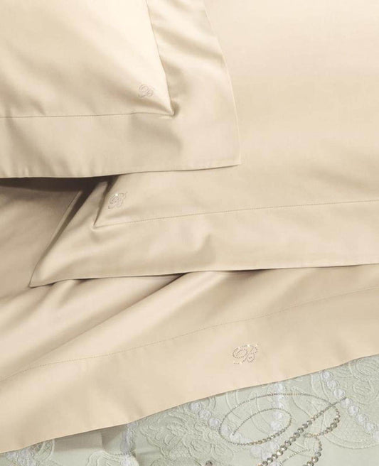 Lenzuola Tinta Unita Biancheria Lory Cpl Blumarine Home - evabiancheria