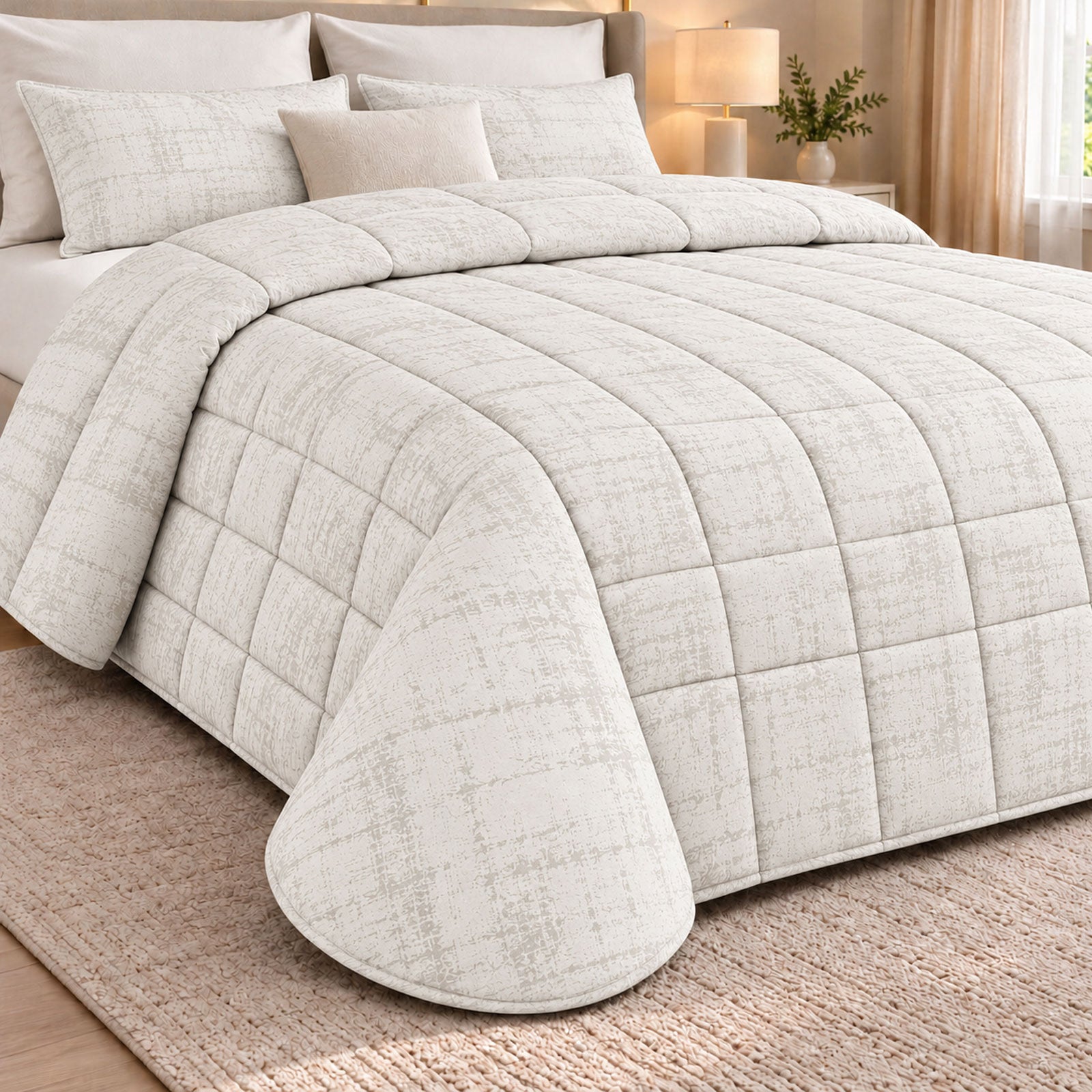 Trapunta jacquard Biancheria Ursula Maltinto Trap Eva Home