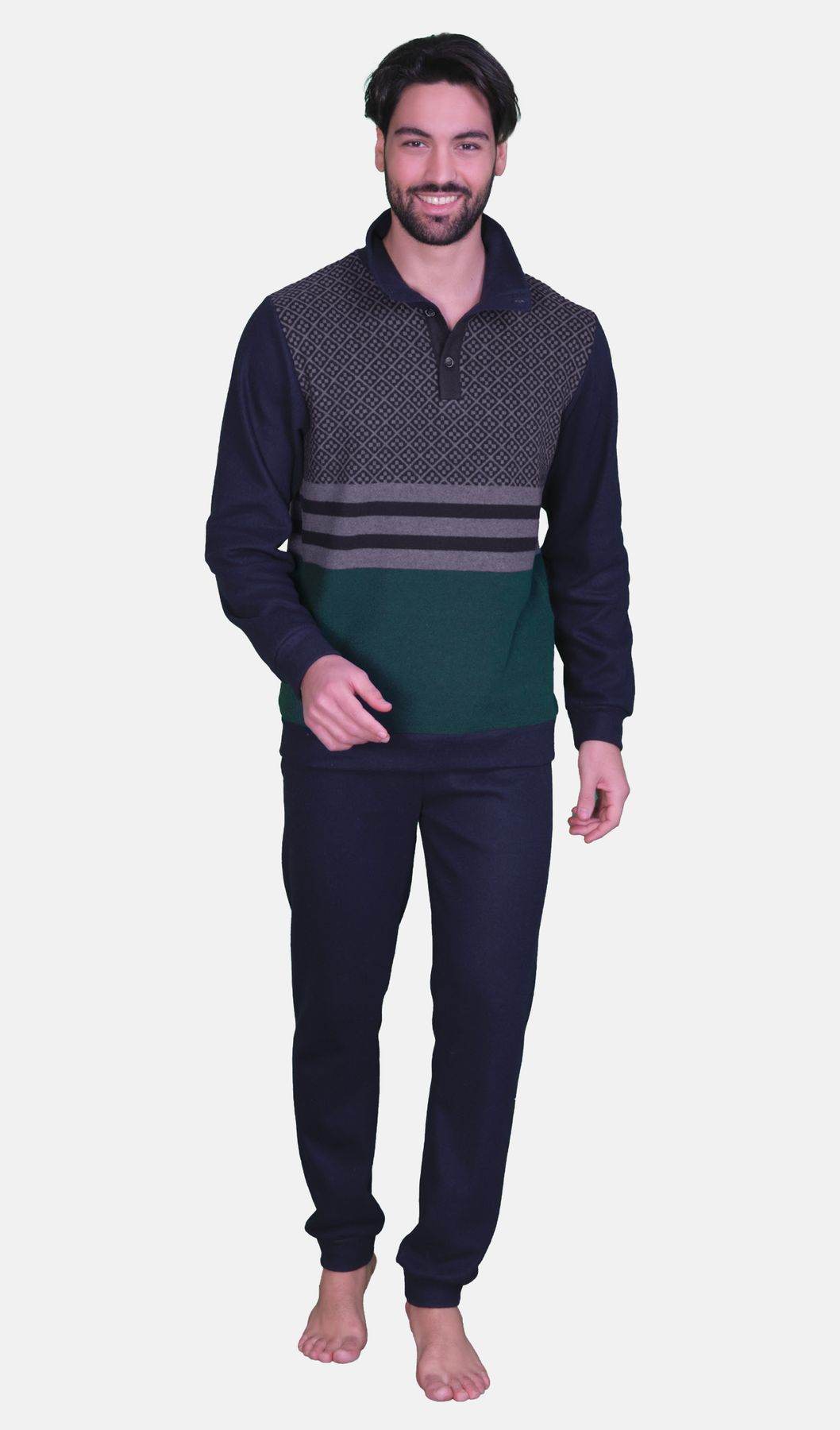 Pigiama Pistagna Uomo Eolie 4808 Ferrucci - evabiancheria