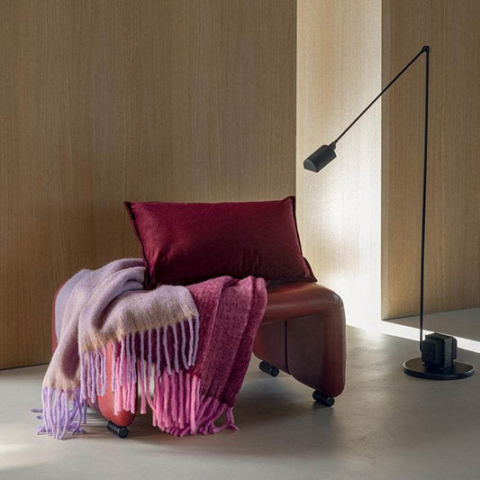 Plaid 130x170 Biancheria Cromatismi Plaid Fazzini - evabiancheria