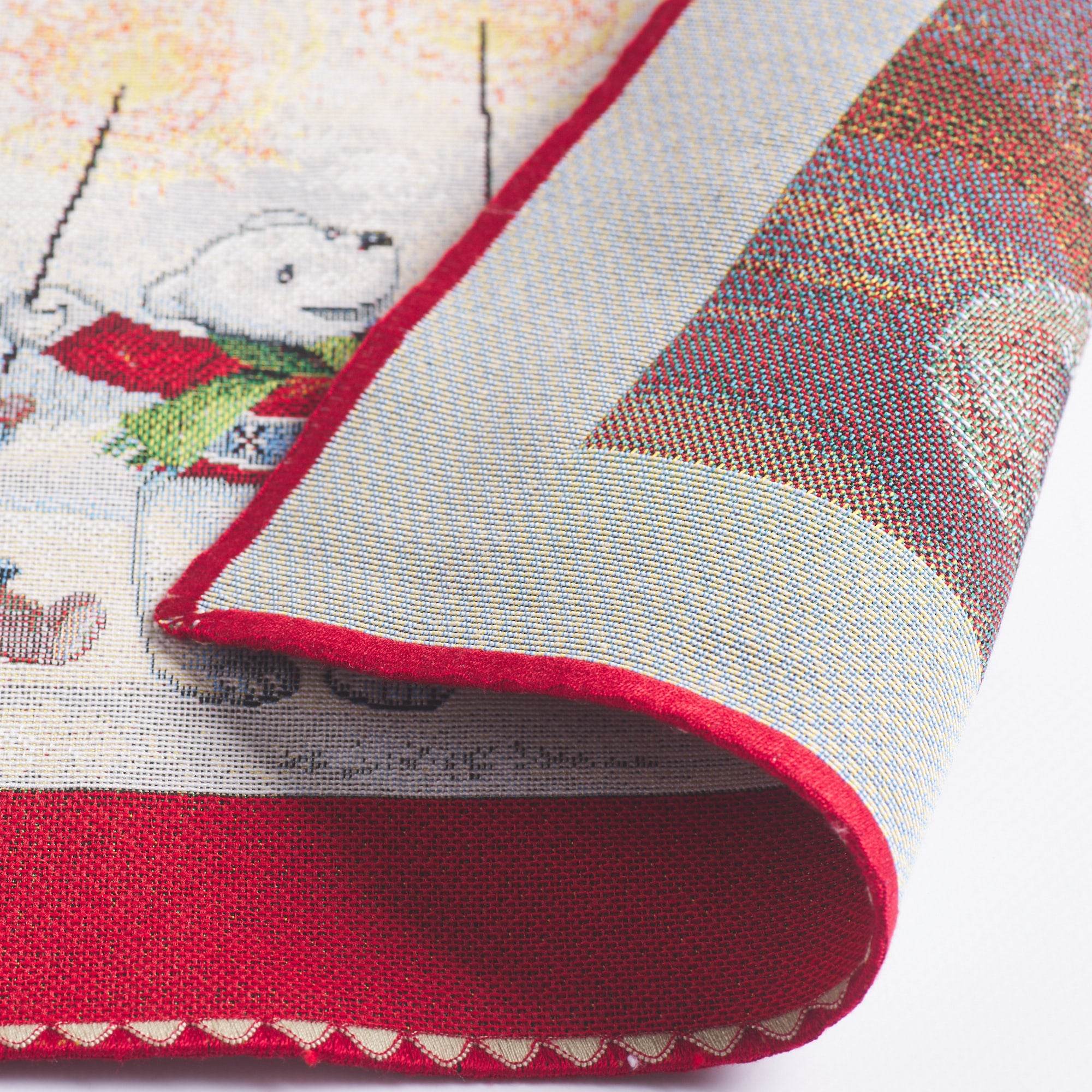 Runner 47x140 Natalizio Biancheria Volpins Runner Nat Mae - evabiancheria