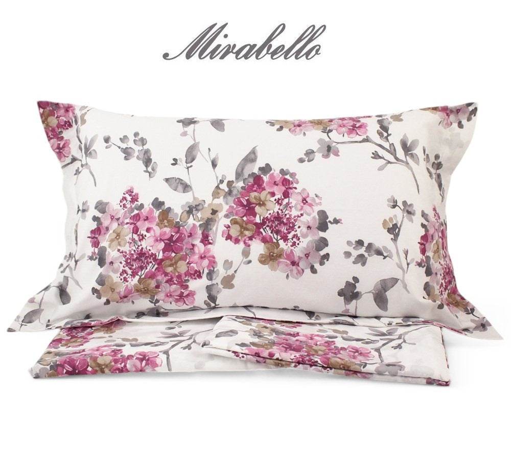 Lenzuola Stampato Biancheria Hydra cpl MIrabello - evabiancheria