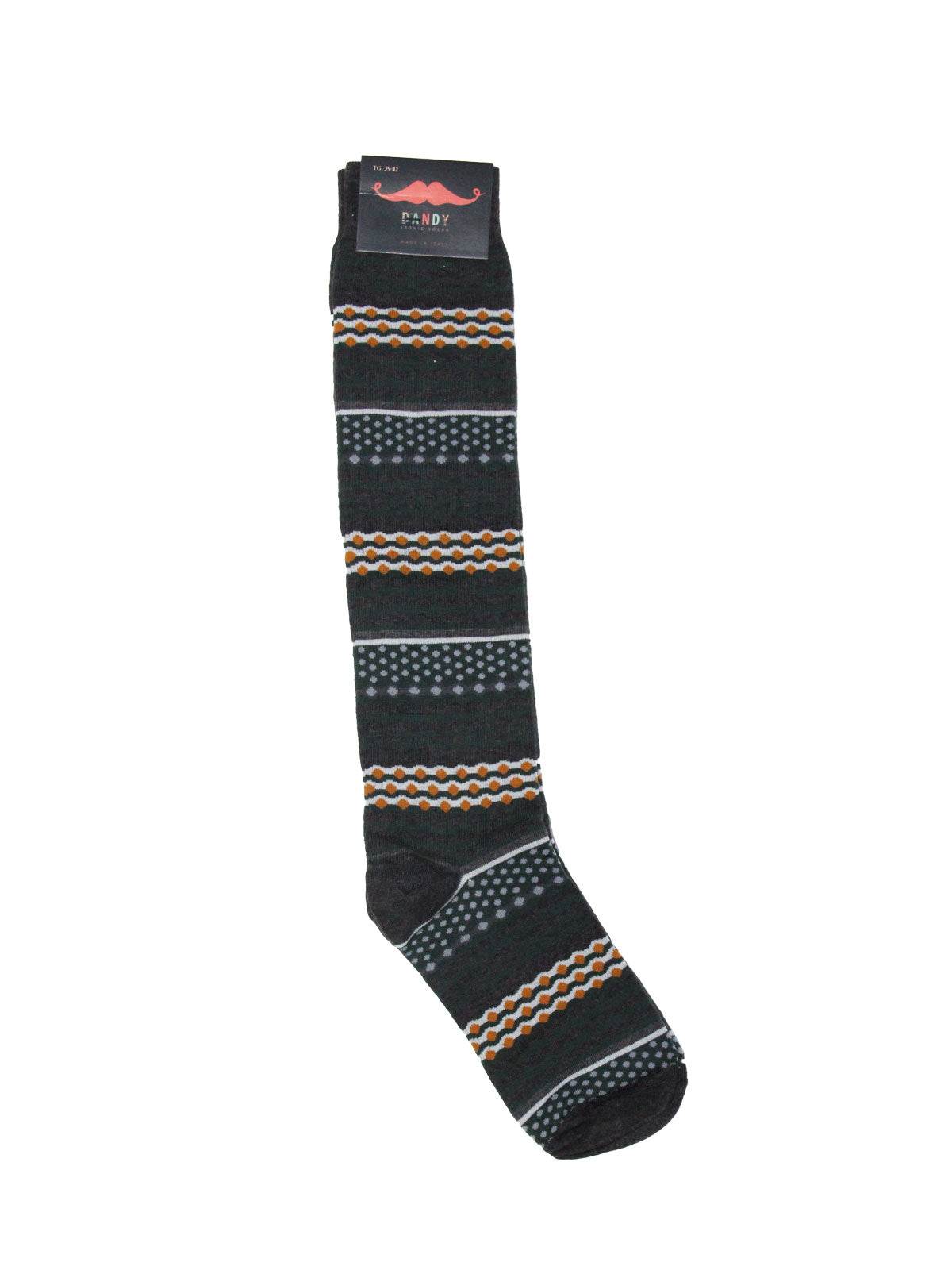 Calze lunghe Singolo Uomo 418 LF Dandy Ironic Socks - evabiancheria