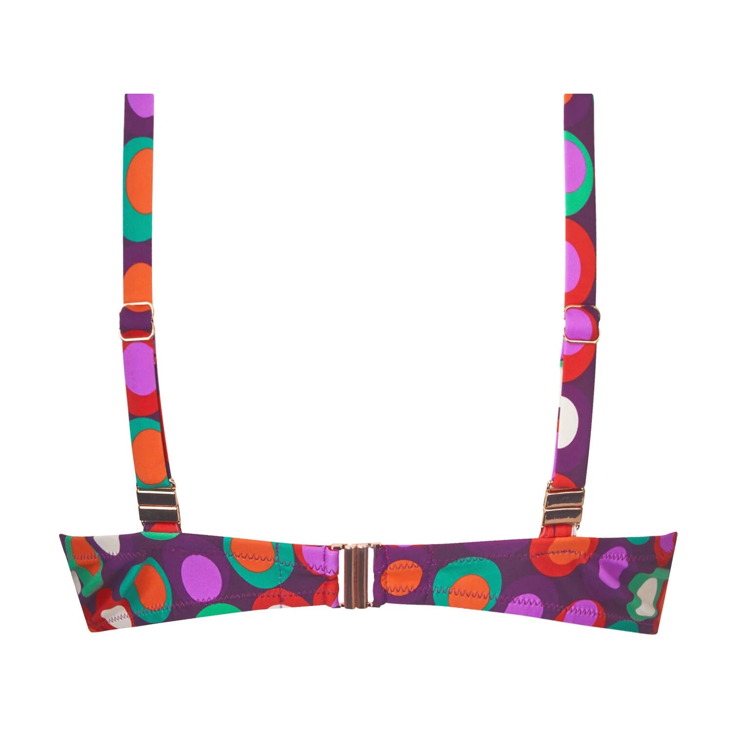 Reggiseno bikini Sfoderato con ferretto Donna La Pois Disco FBB3589 ANTIGEL