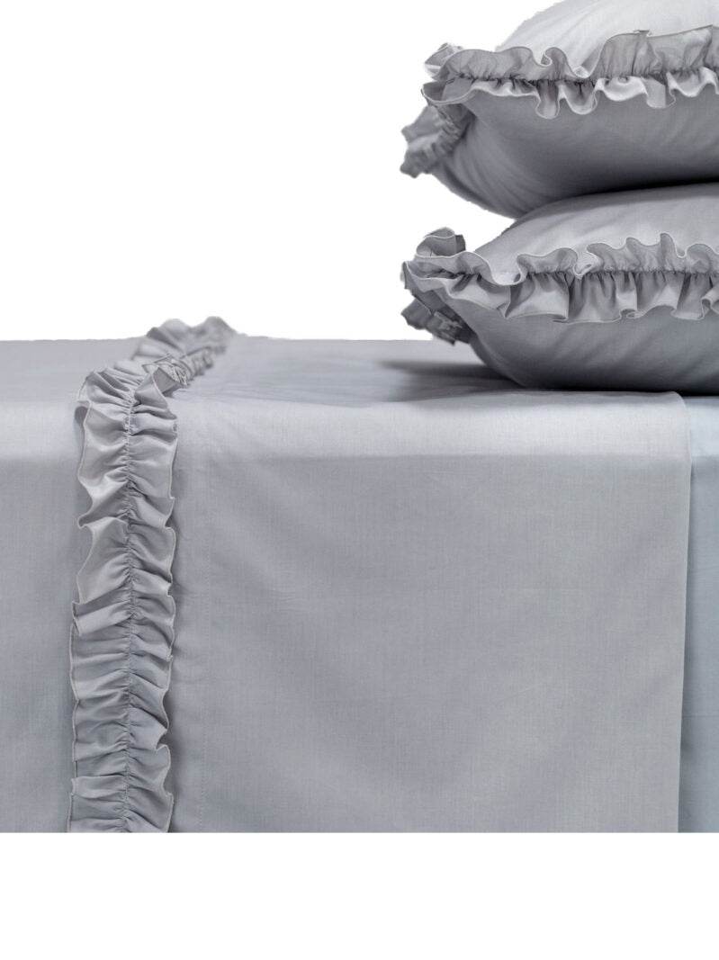 Lenzuola Tinta Unita Letto NIVES CPL Riviera - evabiancheria