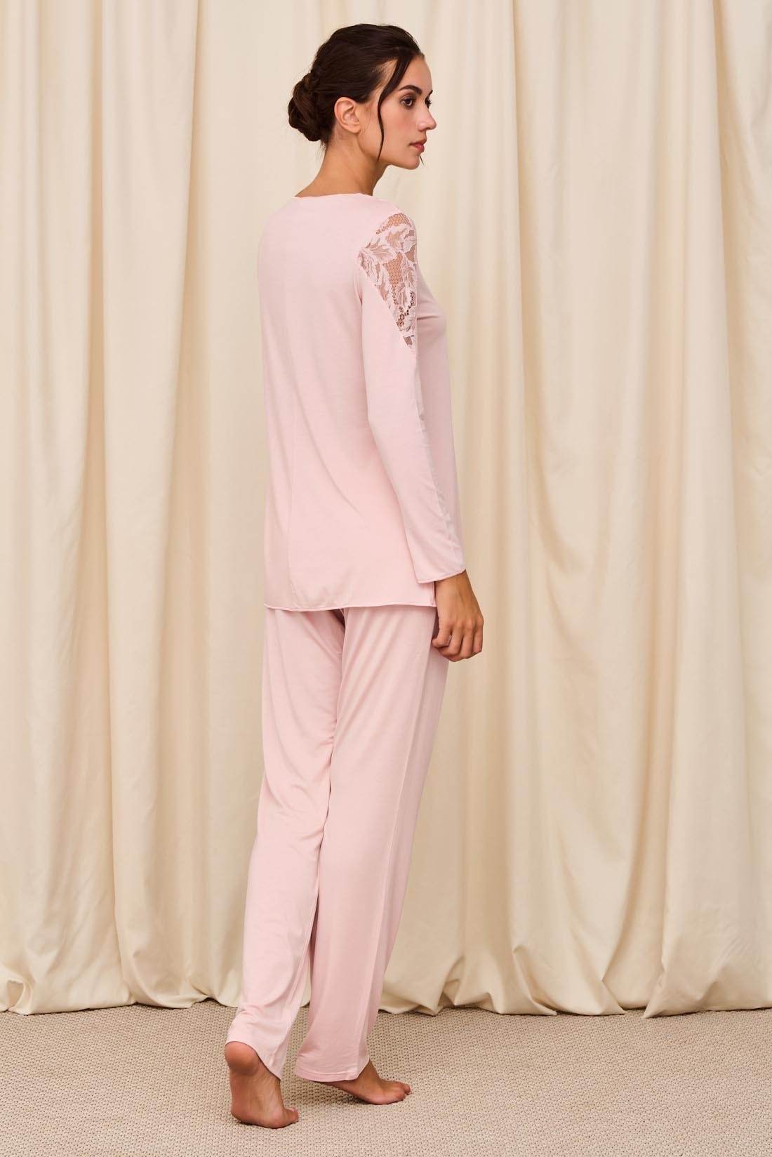 Pigiama Manica lunga Donna Hamilton Paladini - evabiancheria