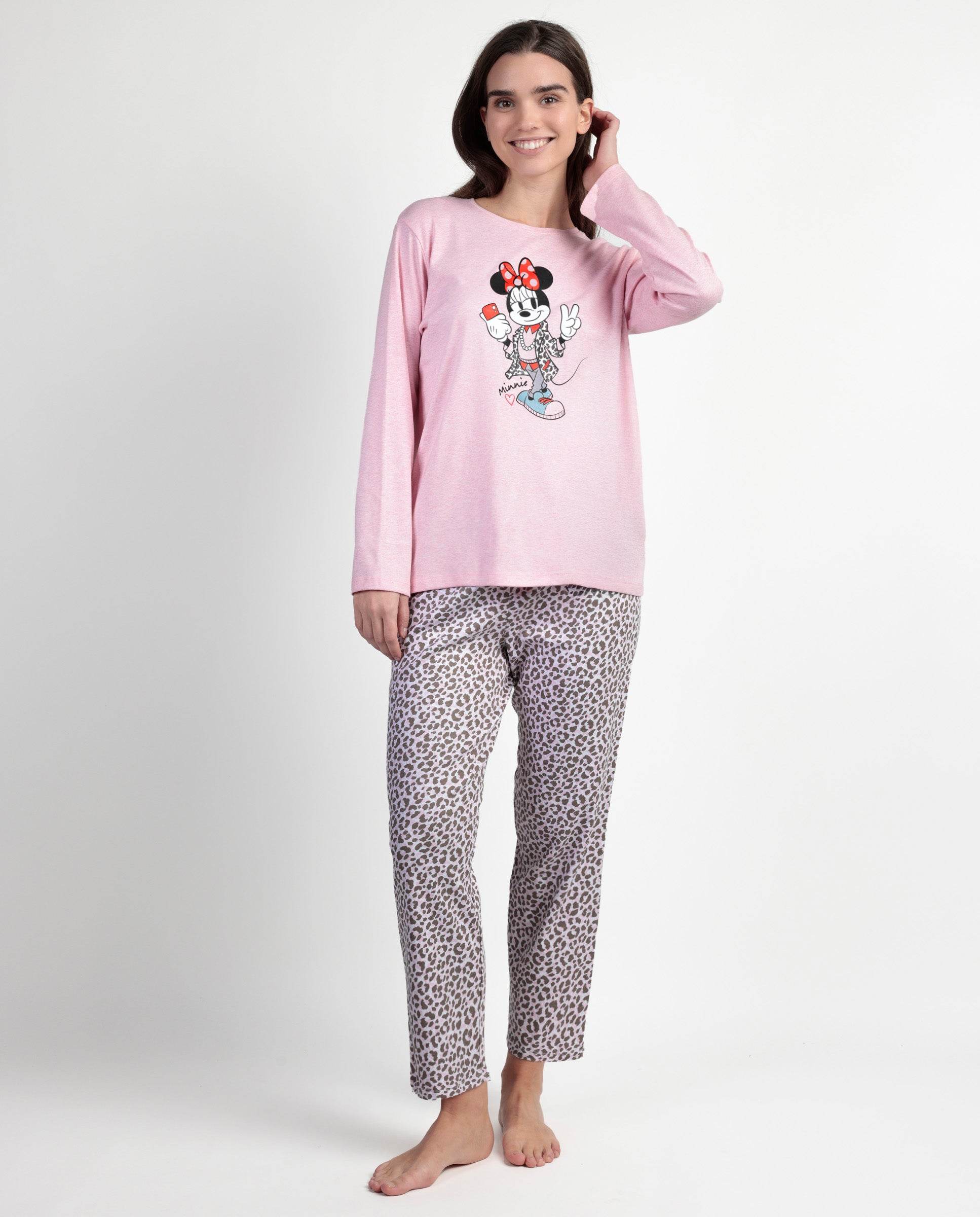 Pigiama Giro collo Donna 63313 Disney - evabiancheria