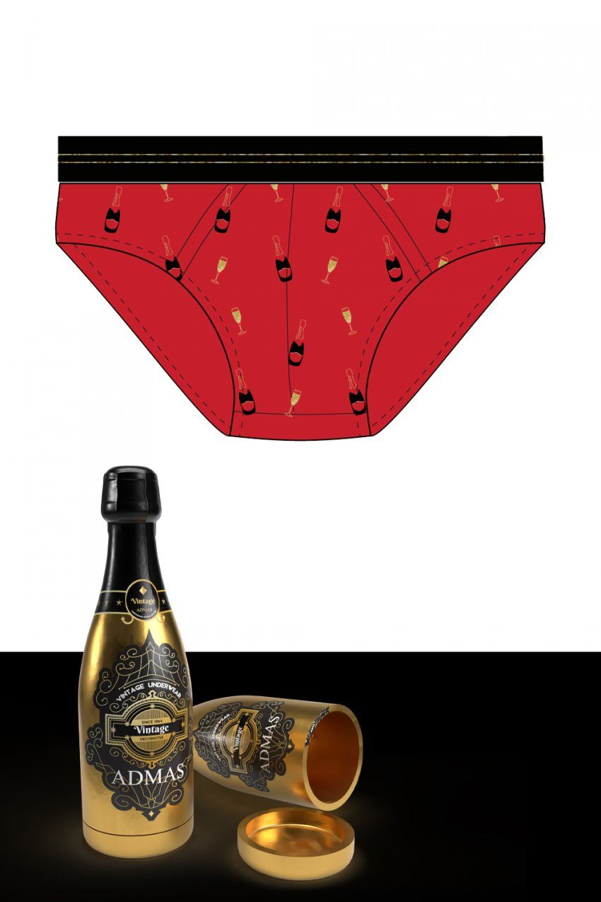 Slip natalizio Uomo 49684 Admas