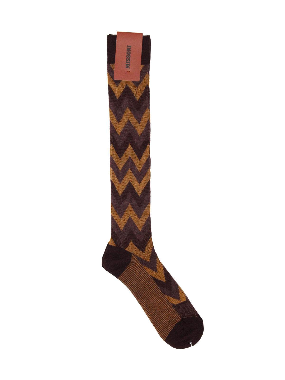 Calze lunghe Fantasia Uomo U9873 Missoni Home - evabiancheria