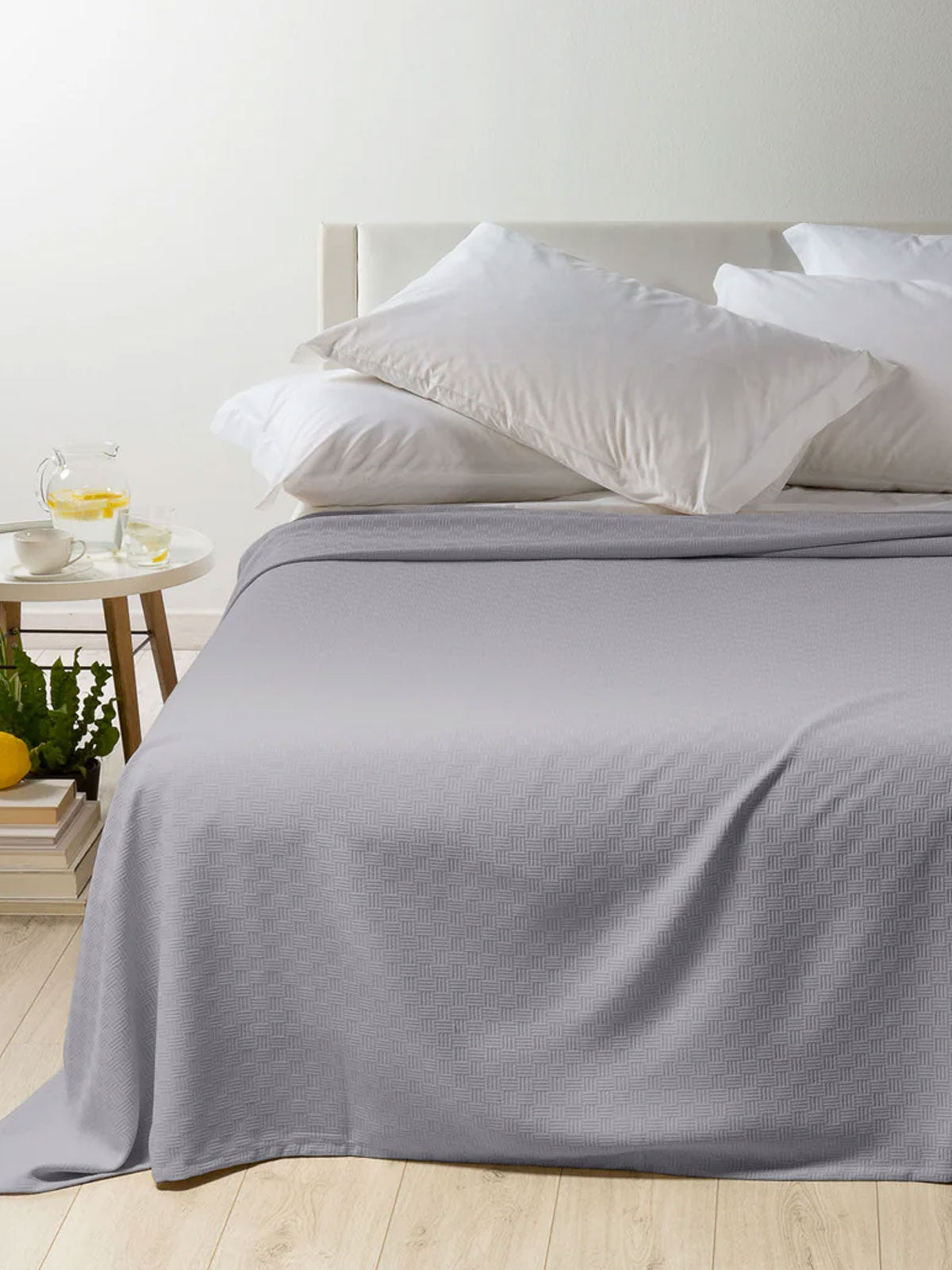 Copriletto Tinta Unita Biancheria Rodeo Cprt Caleffi