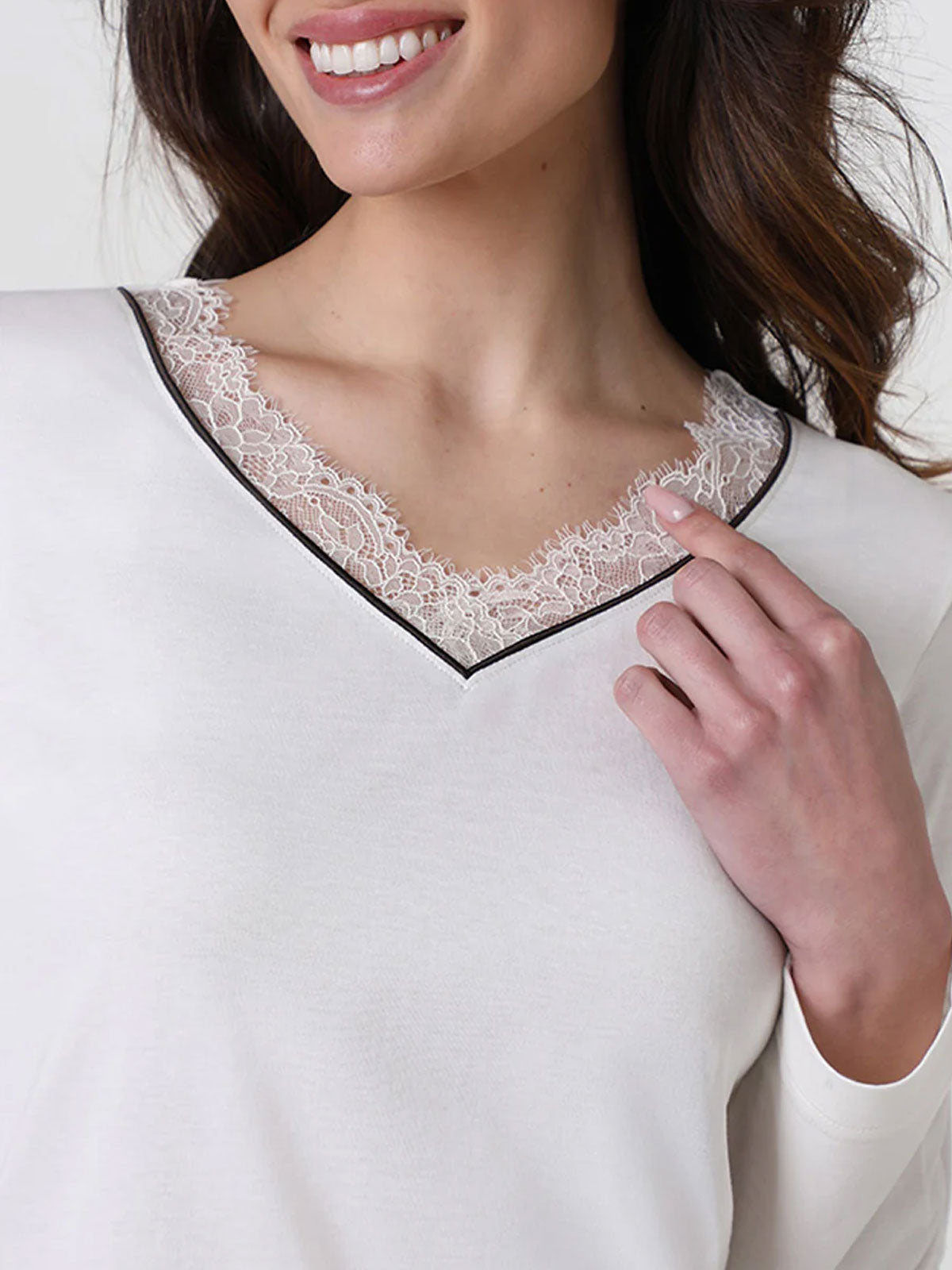 Pigiama Lungo Donna L0DMU Lovable