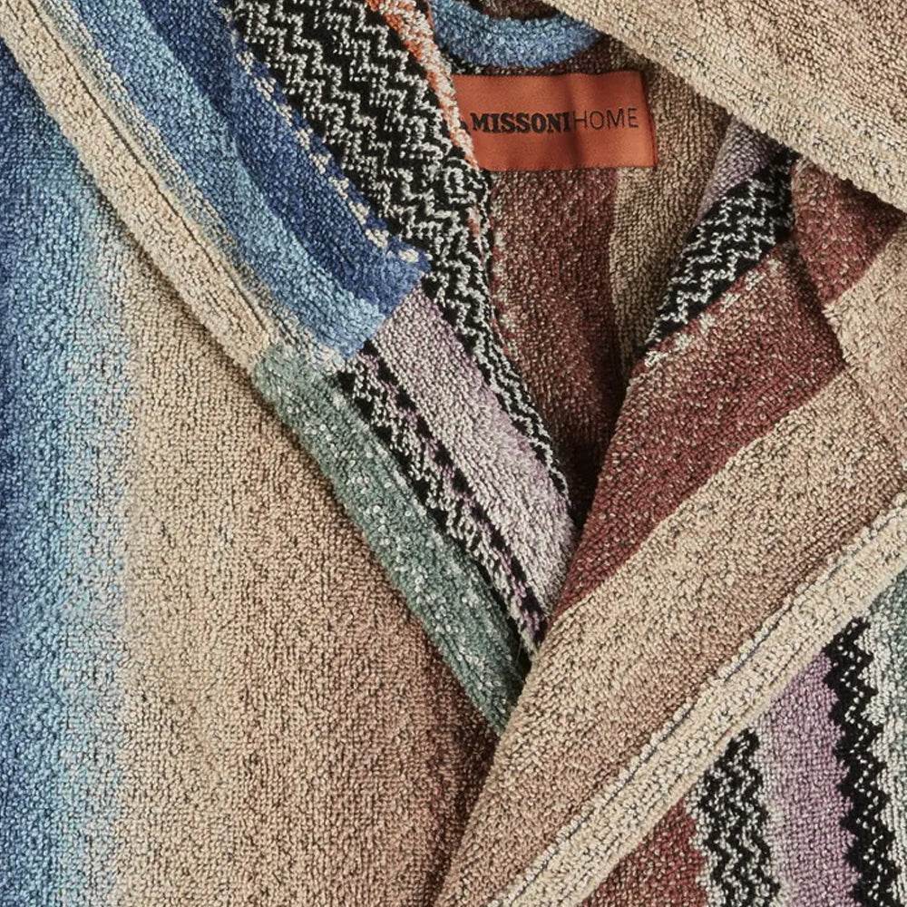 Accappatoio con cappuccio Biancheria Archie acc Missoni Home - evabiancheria