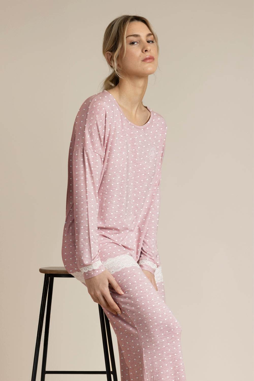 Pigiama Giro collo Donna 63345 Admas - evabiancheria