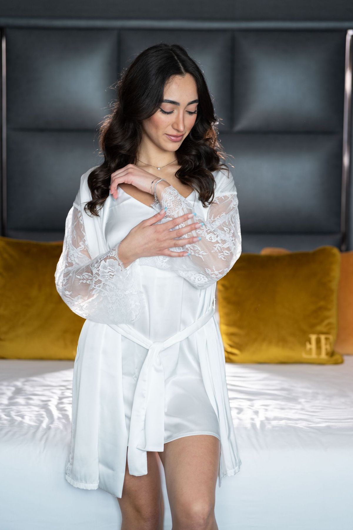 Parisian Set + Short Kimono Women Andromeda Paris/Iris Filo D Angelo